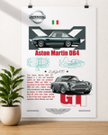 Aston Martin DB4 Blueprint
