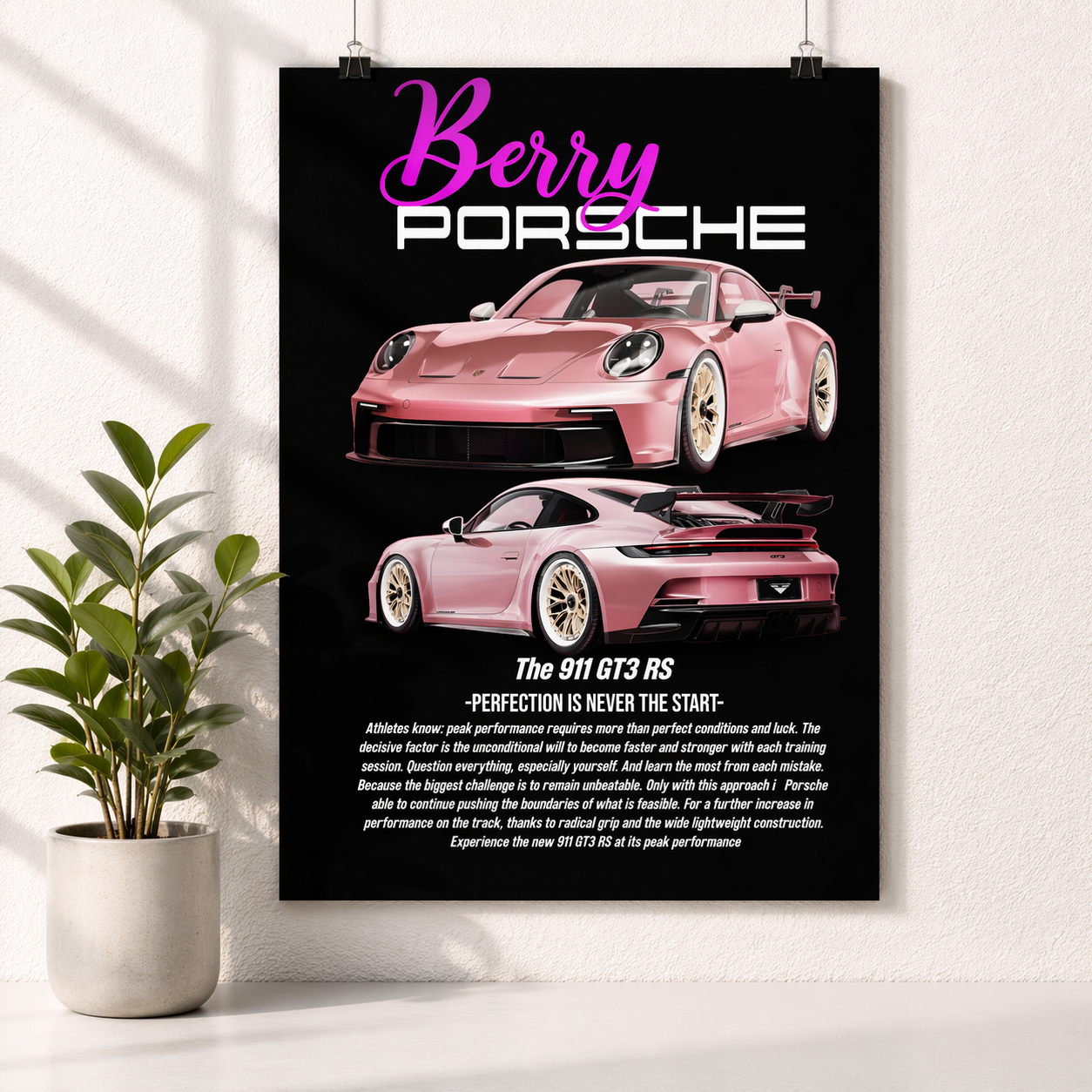 Berry Porsche Blueprint Elegance