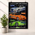 Street Legends Blueprint Poster