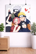 Naruto Team 7 Cute Poster