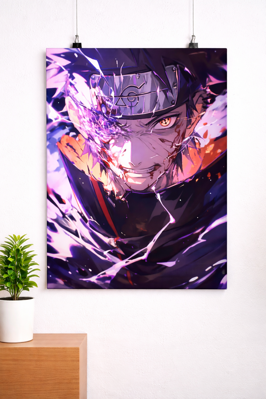 Sasuke Uchiha Anime Poster