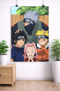 Naruto Team 7 Poster – Kakashi, Sasuke, Sakura & Naruto Anime