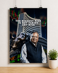 Biggest Risk – Stock Market Aesthetic Poster