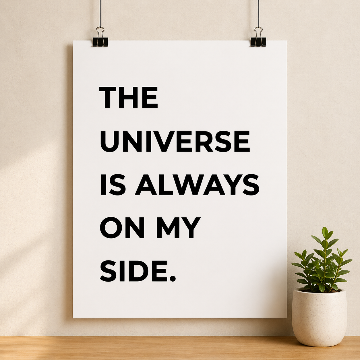 Success Mindset Poster