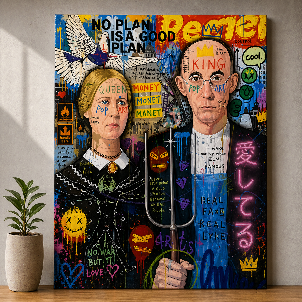 Graffiti Royalty: Pop Art Rebellion