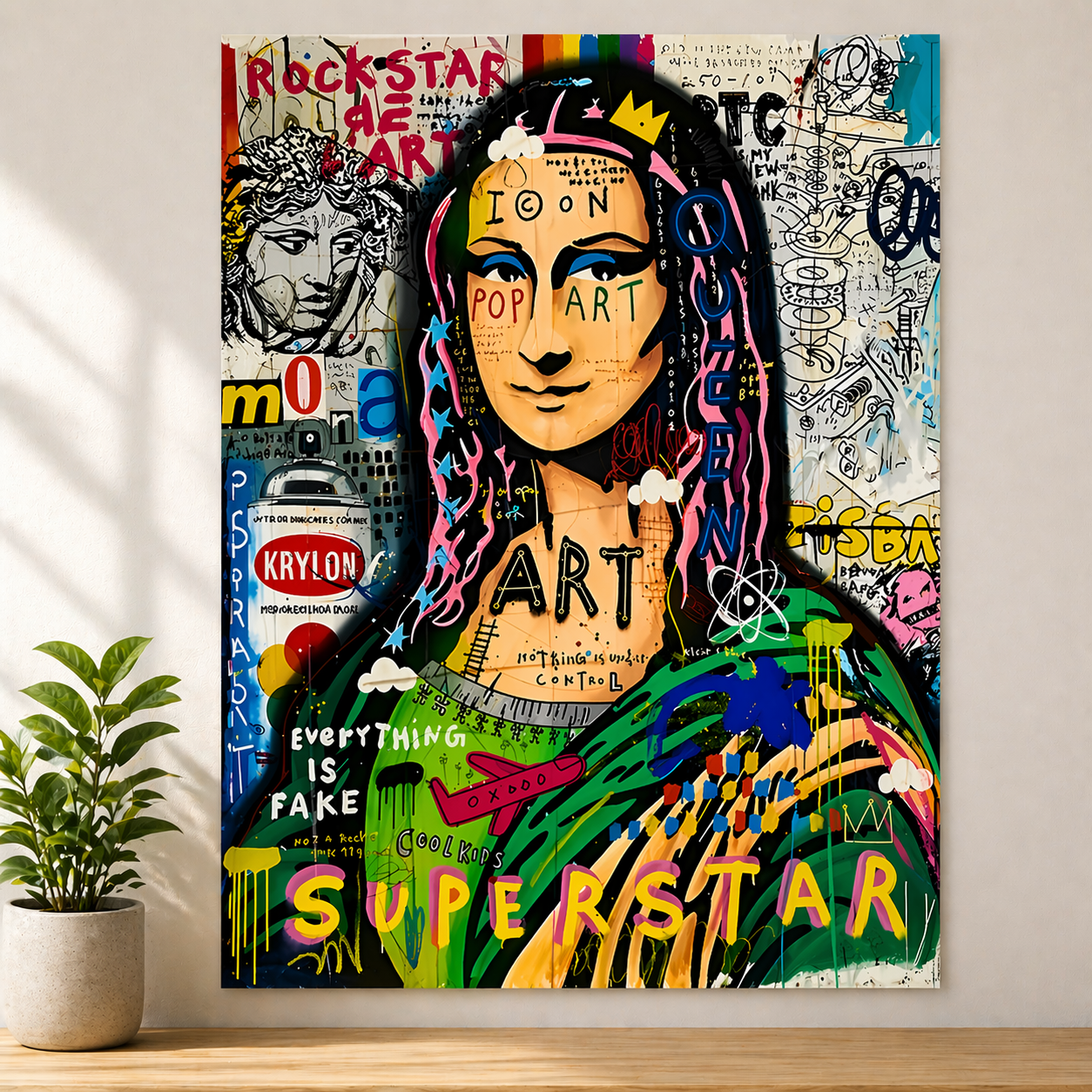 Superstar Graffiti Art