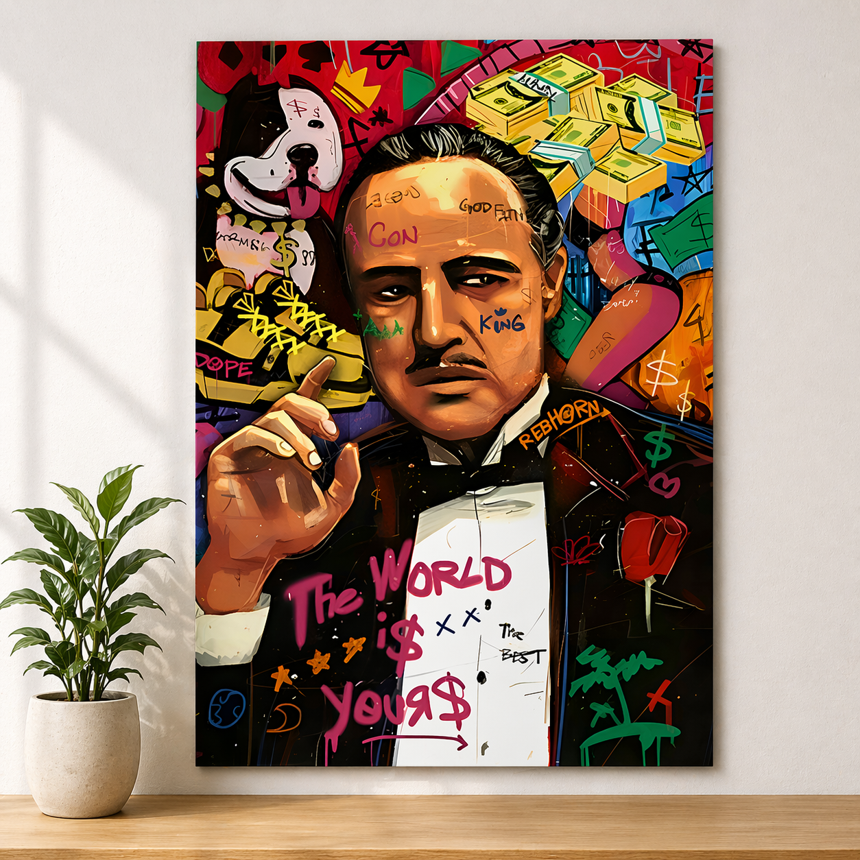 Godfather Graffiti Art