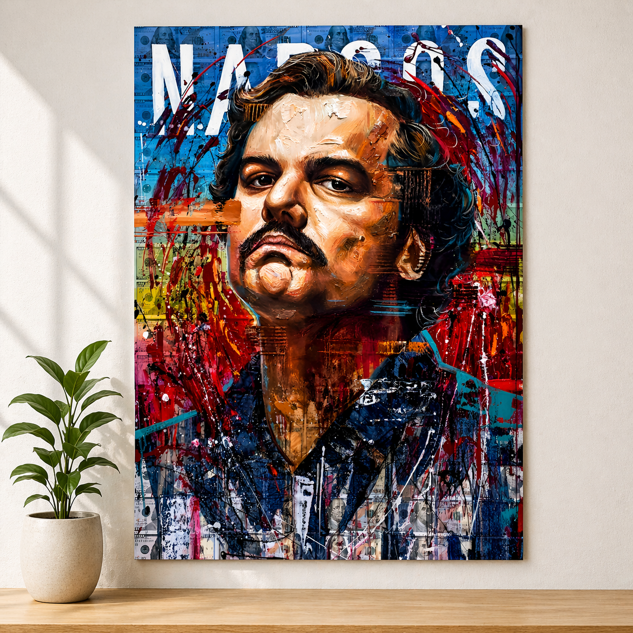 Narcos Graffiti Art