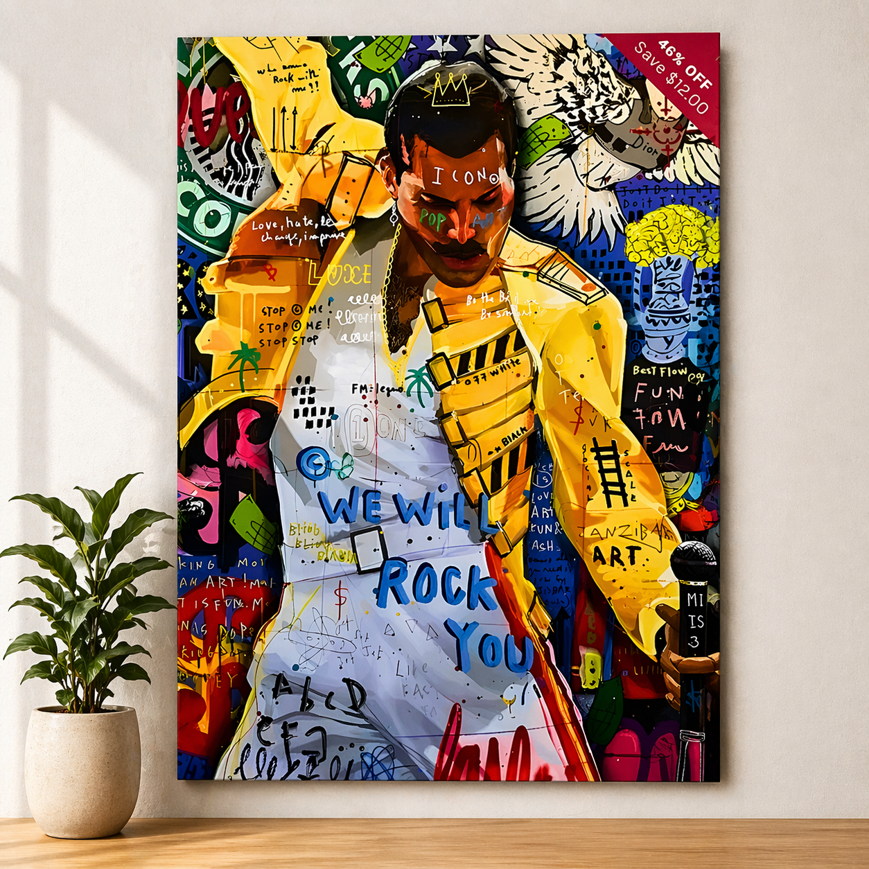 Rockstar Graffiti Art