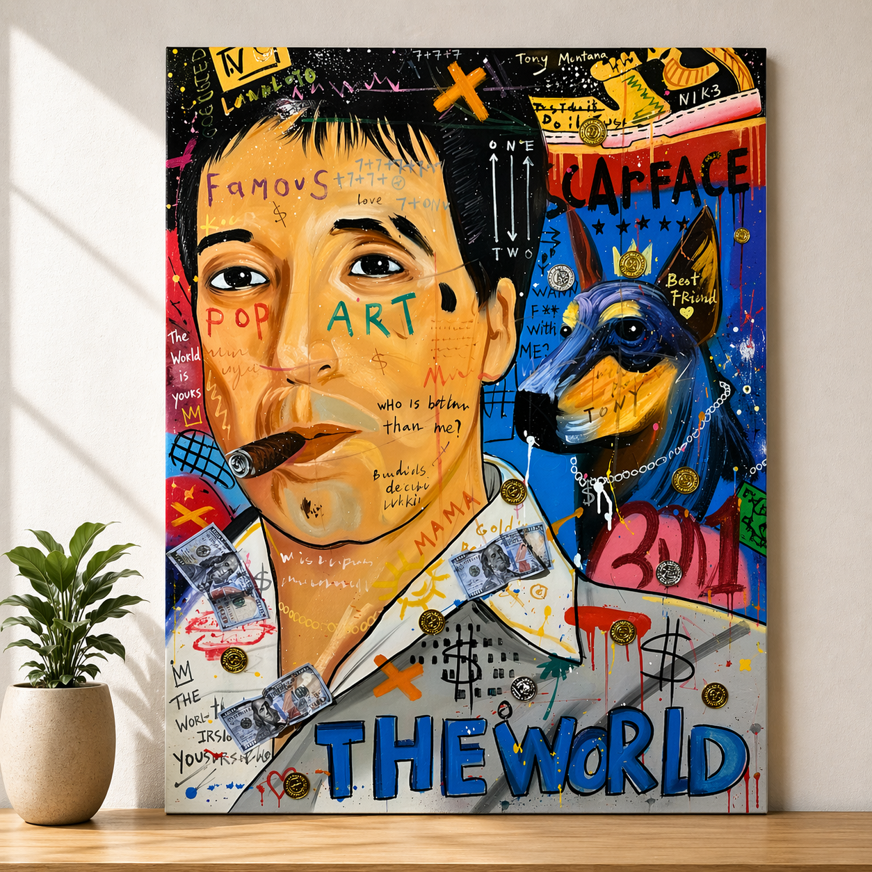 Scarface Graffiti Art