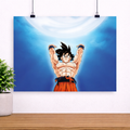 Goku Spirit Bomb Power Anime Poster