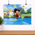 Kid Goku Dragon Balls Adventure Anime Poster