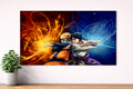 Naruto vs Sasuke Concept Anime Poster