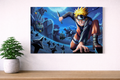 Naruto Uzumaki Night Battle Poster