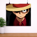 Luffy Intense Look Poster