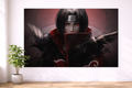 Itachi Uchiha Sharingan Poster – Dark Akatsuki Anime