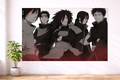 Uchiha Clan Dark Poster – Itachi, Sasuke & Madara Anime