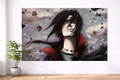 Itachi Uchiha Artistic Storm Poster