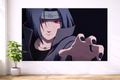 Itachi Uchiha Sharingan Close-Up Poster