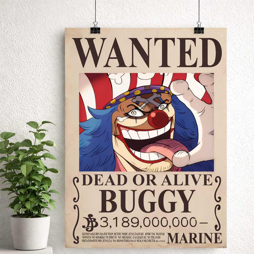 Buggy Wanted Poster