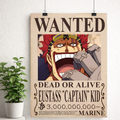 Eustass “Captain” Kid Wanted Poster