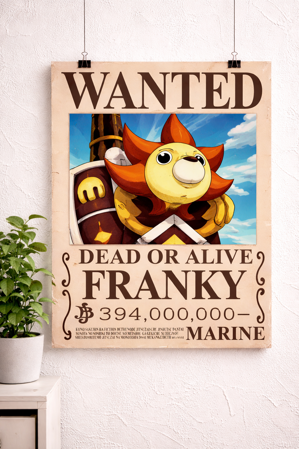 Franky Wanted Poster