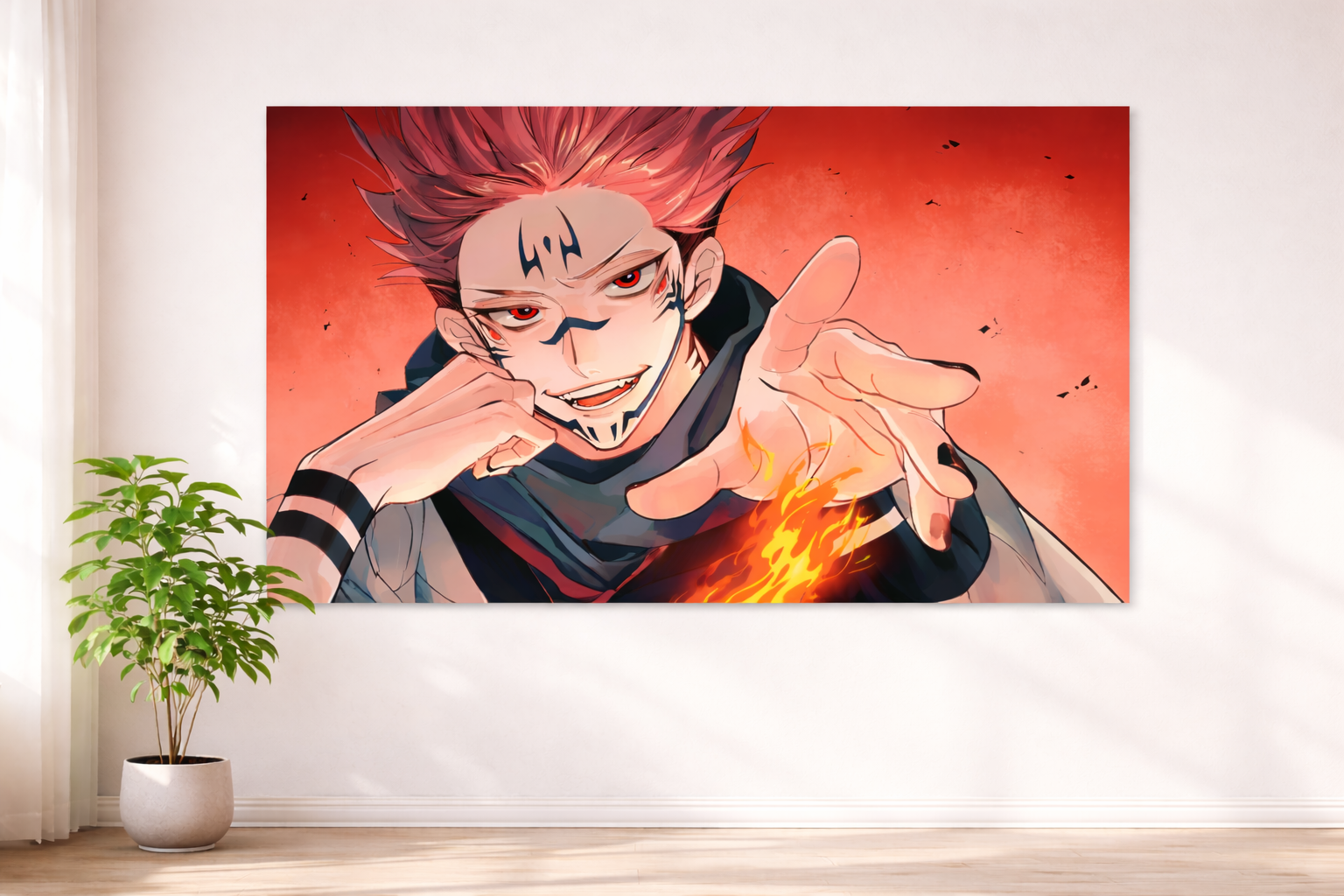 Ryomen Sukuna Anime Poster