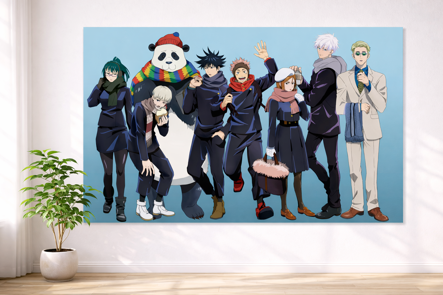 Jujutsu Kaisen Winter Crew Poster