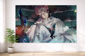 Ryomen Sukuna Dark Aura Poster – Jujutsu Kaisen Anime Wall Art