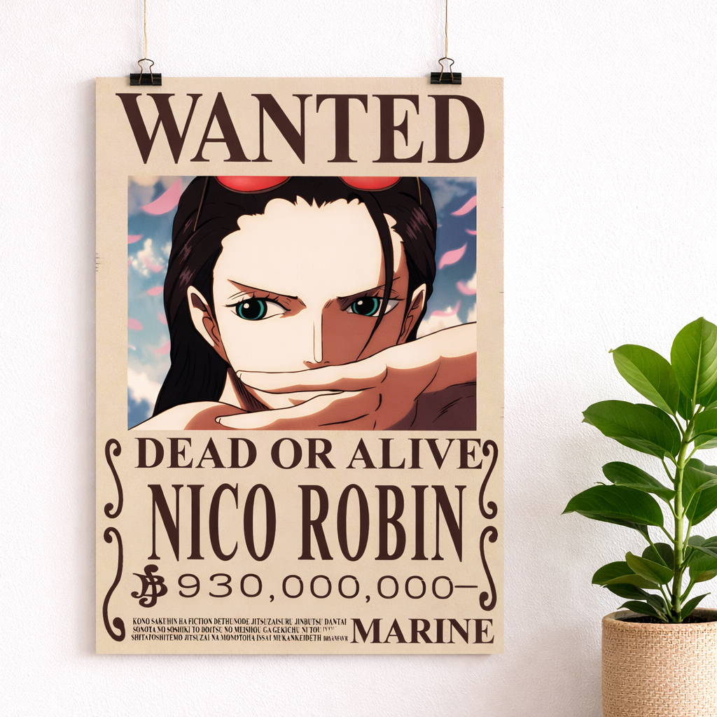 Nico Robin Wanted Poster