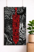 Berserk Sword Quote Poster