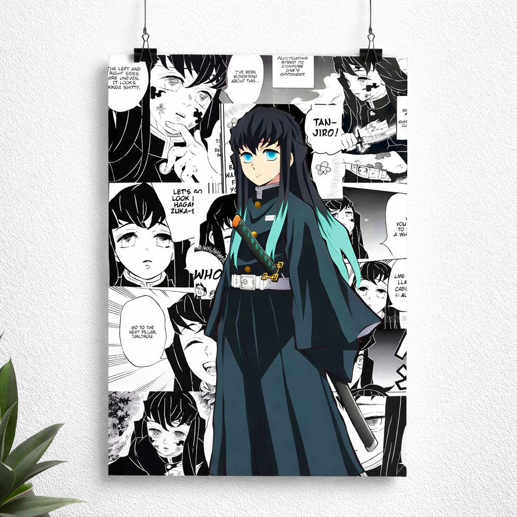 Muichiro Tokito Mist Hashira Poster – Demon Slayer Anime