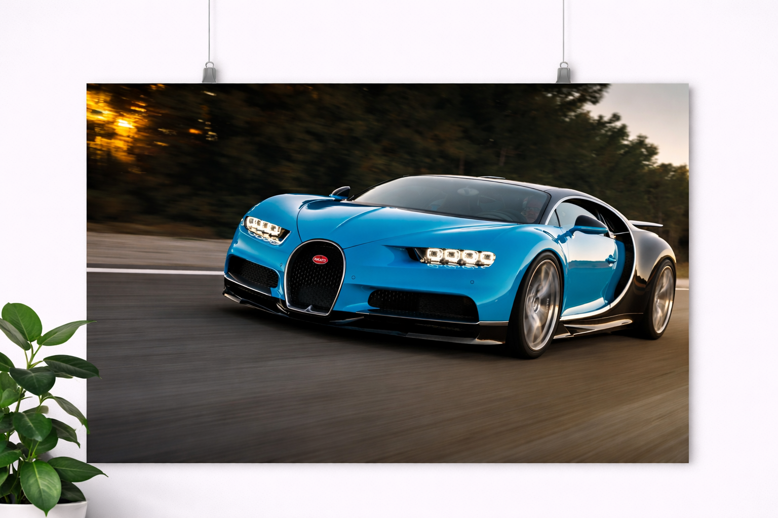 Bugatti Chiron Blue Edition – High-Speed Supercar