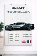 Bugatti Tourbillon Poster – Future of Hypercars