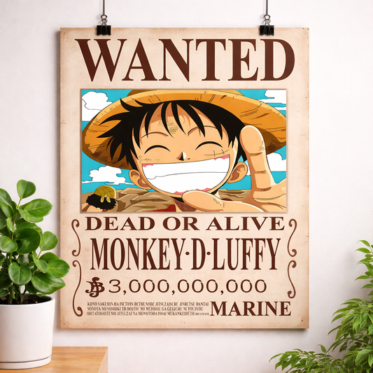 Luffy Wanted