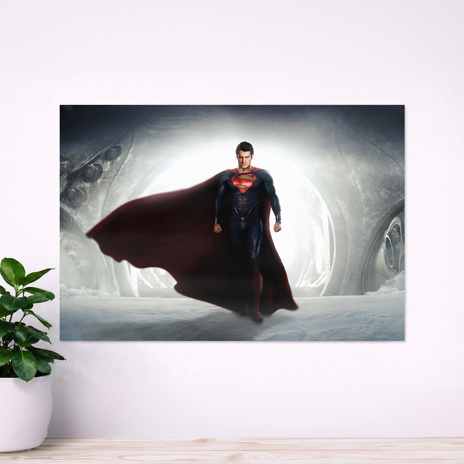 Superman in the Frozen Fortress
