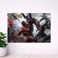Captain America: Civil War Battle Scene
