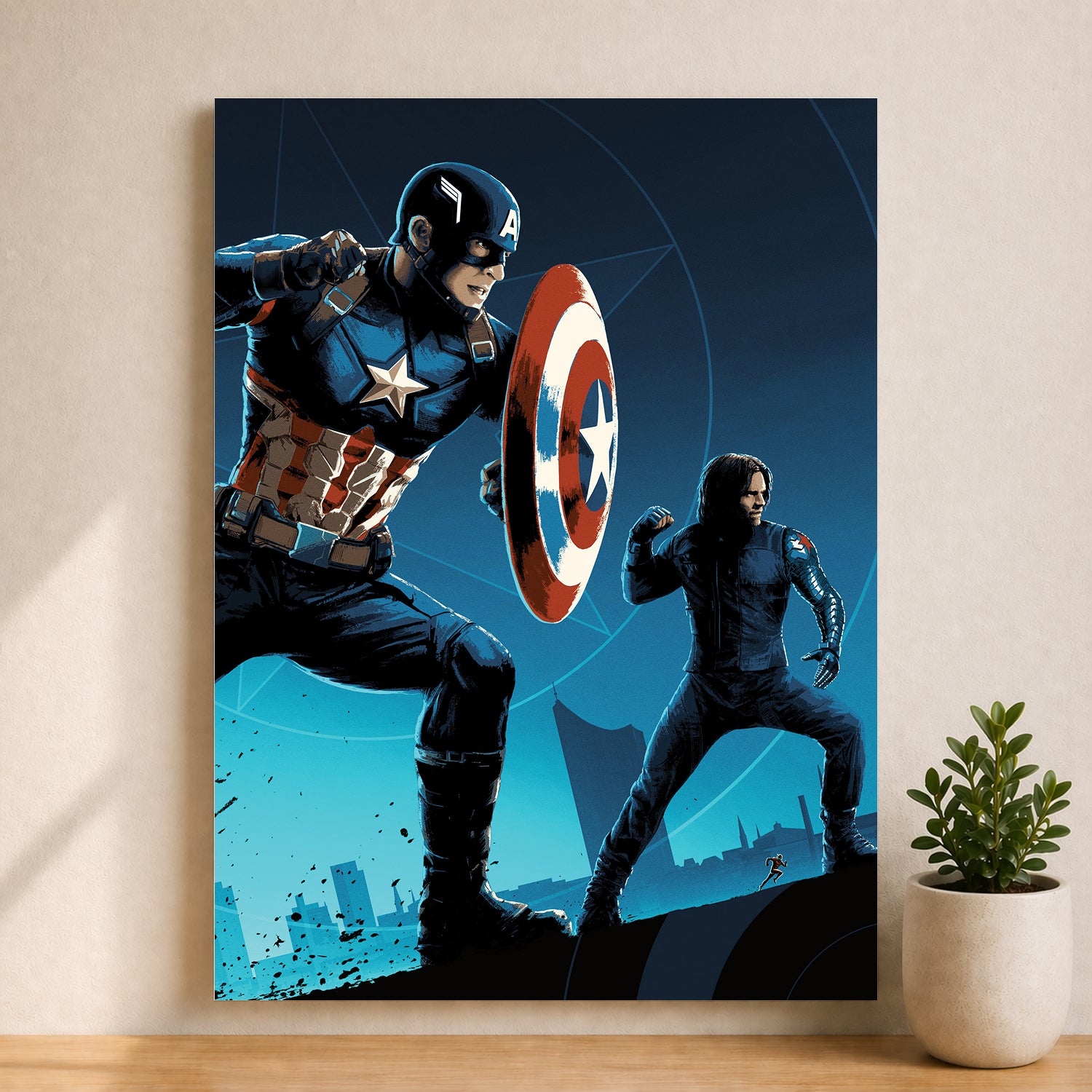 Captain America vs Winter Soldier Hero Clash