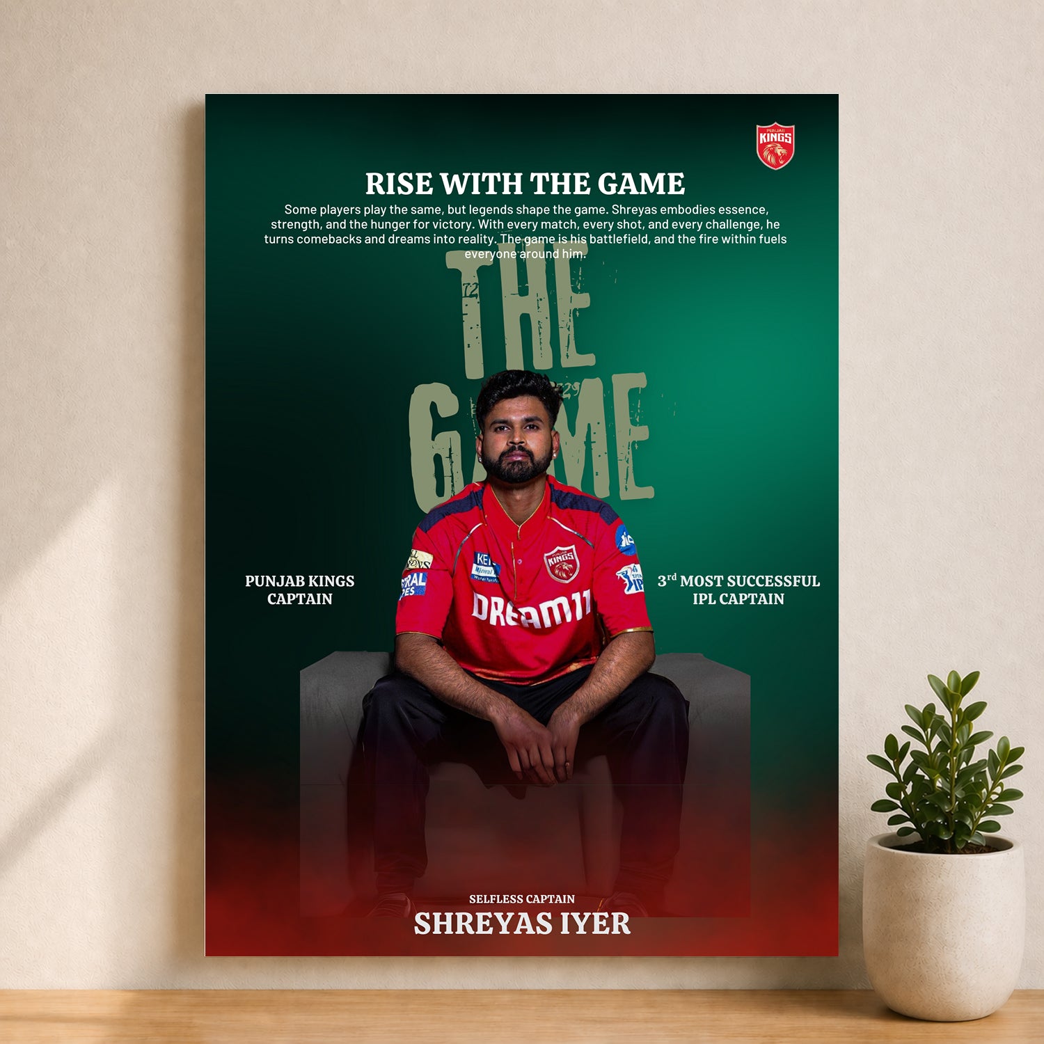 Shreyas Iyer – Rise With The Game Cricket