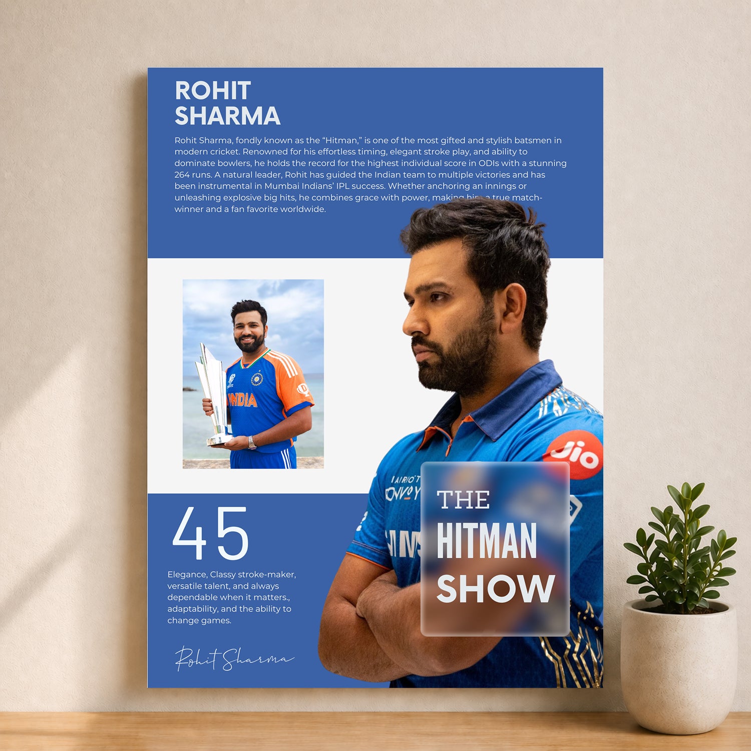 Rohit Sharma – The Hitman Show Cricket