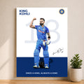 King Kohli Minimalist Cricket