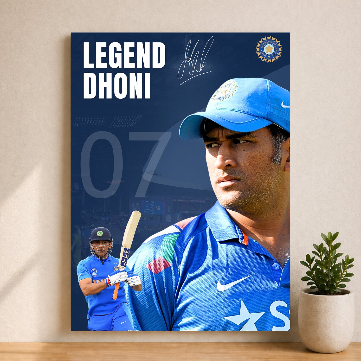 Legend Dhoni | The Iconic Number 07