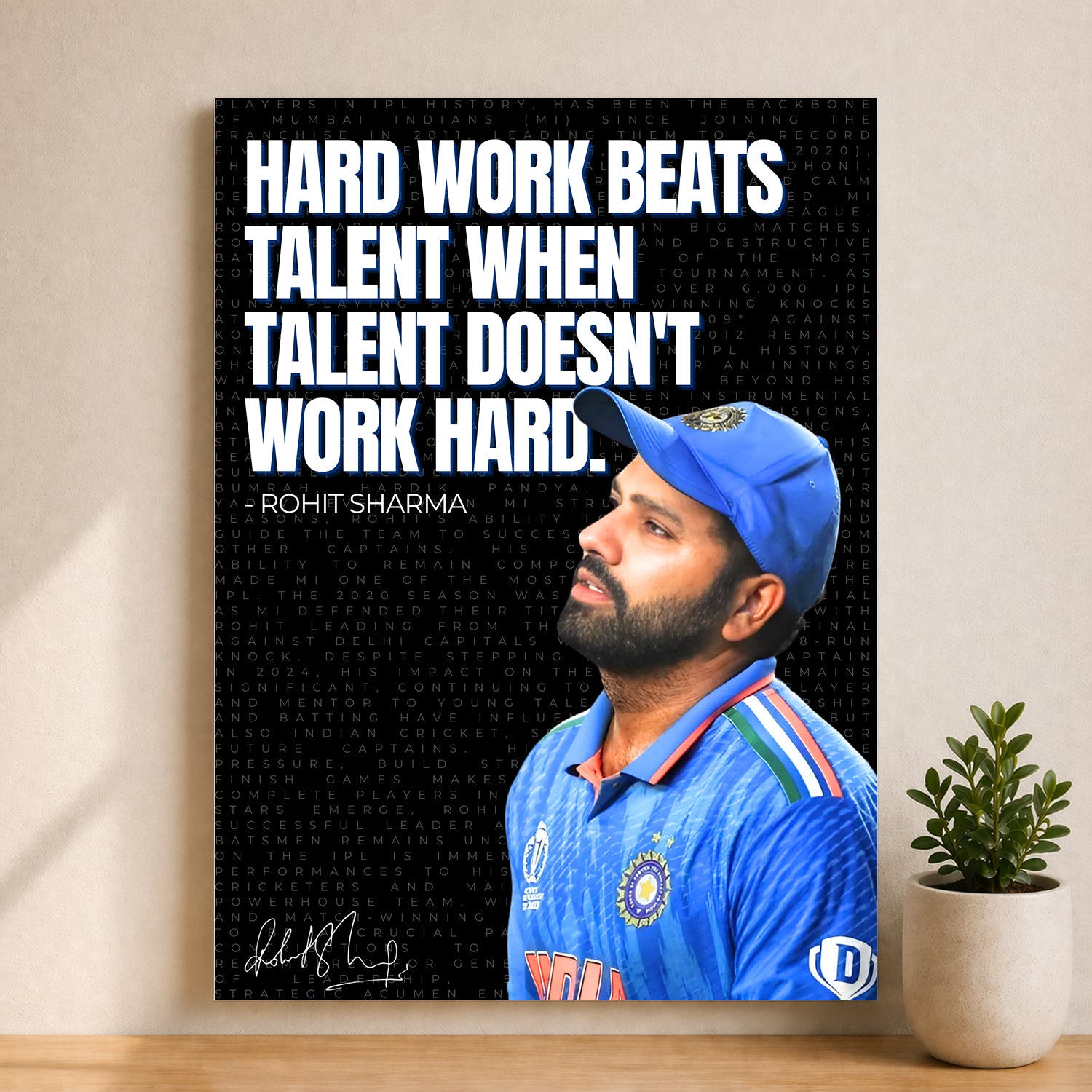 Rohit Sharma | Hard Work Creates Champions
