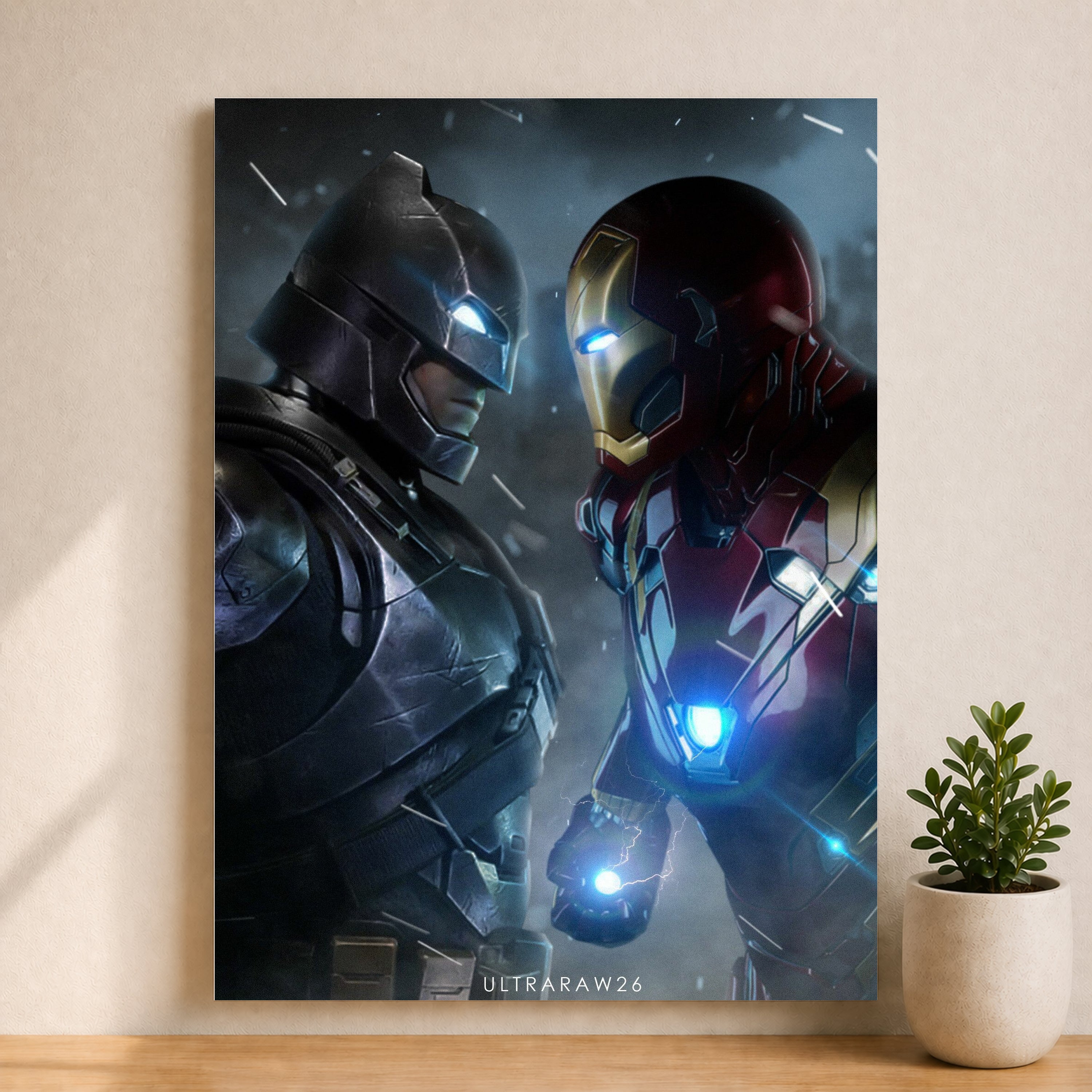 Clash of Legends: Batman vs Iron Man