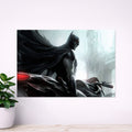 Batman Dark Knight Vigilante on Bike – Cinematic Superhero