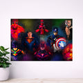 DC vs Marvel Heroes – Low Poly Superhero