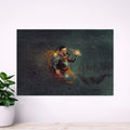 Man of Steel Abstract Hero